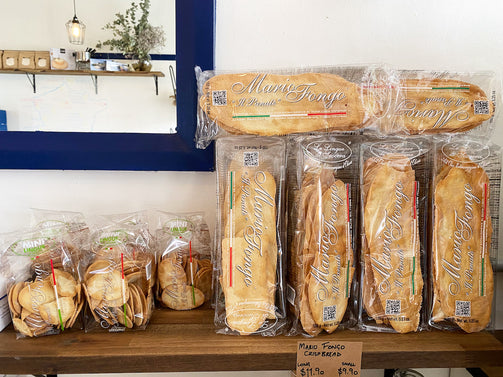 Mario Fongo Mother-in-law's Tongue Tradional Crisp Bread - La Boite a Fromages Sydney - Cheese Shop